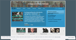 Desktop Screenshot of fueralosmetafisicos.com